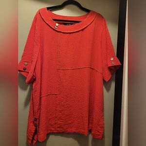 Red Ali Miles Women's Top Sz XXL